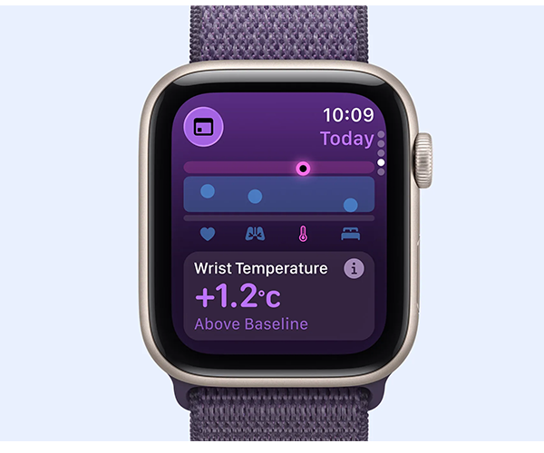 O Apple Watch SE 3 trabalha com você, entendendo suas necessidades.